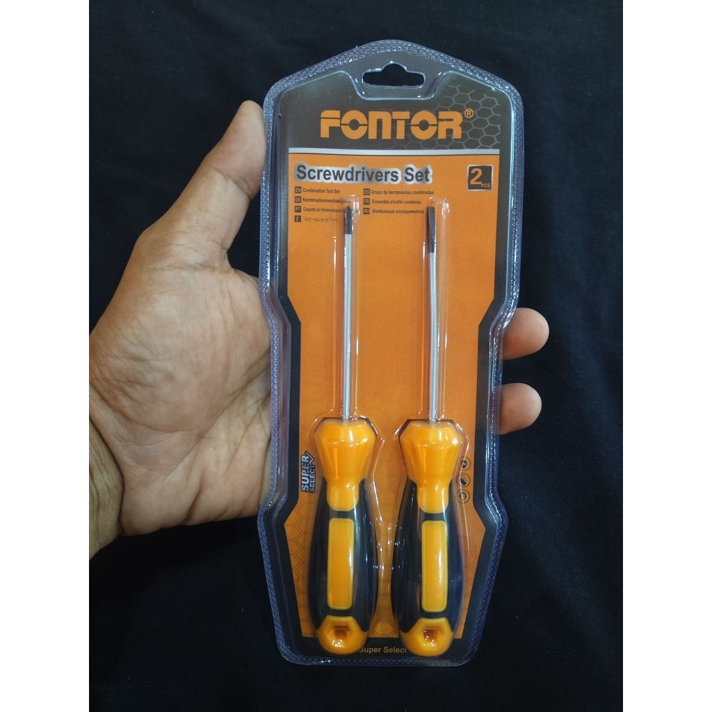 FONTORไขควงแกนเล็กของแท้อย่างดี ส่งไวทุกวัน!!