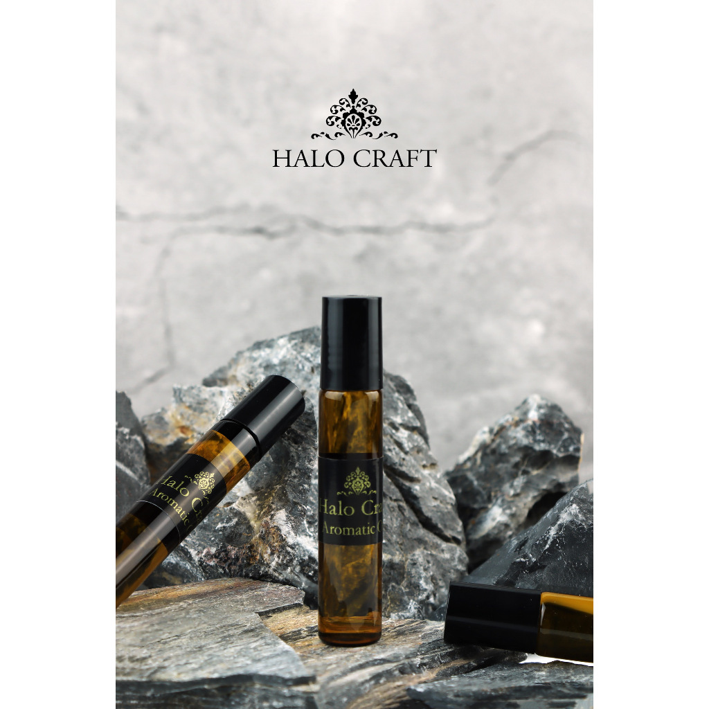 ออยล์ น้ำหอม ลูกกลิ้ง แบรนด์ Halo Craft , roller body perfume ขนาด 10 ml หอมละมุน ได้ทั้ง หญิง ชาย