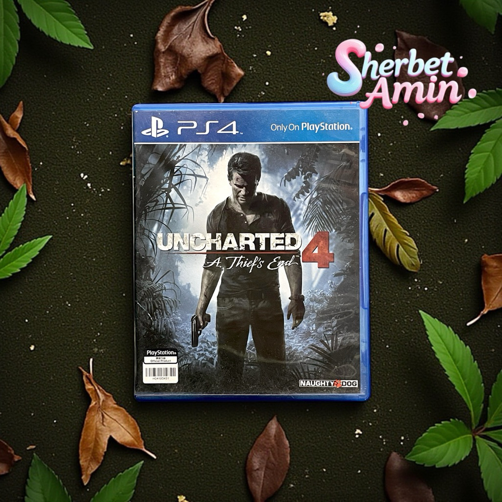 แผ่นเกม Ps4 / uncharted 4 : A Thief’s End