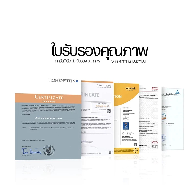 ผ้านวมใยถั่วเหลือง เกรด A นุ่ม หนากำลังดี ระบายอากาศดี ไม่อับชื้น ขนาด 5 / 6 / 6.5 ฟุต - รูปที่ 7