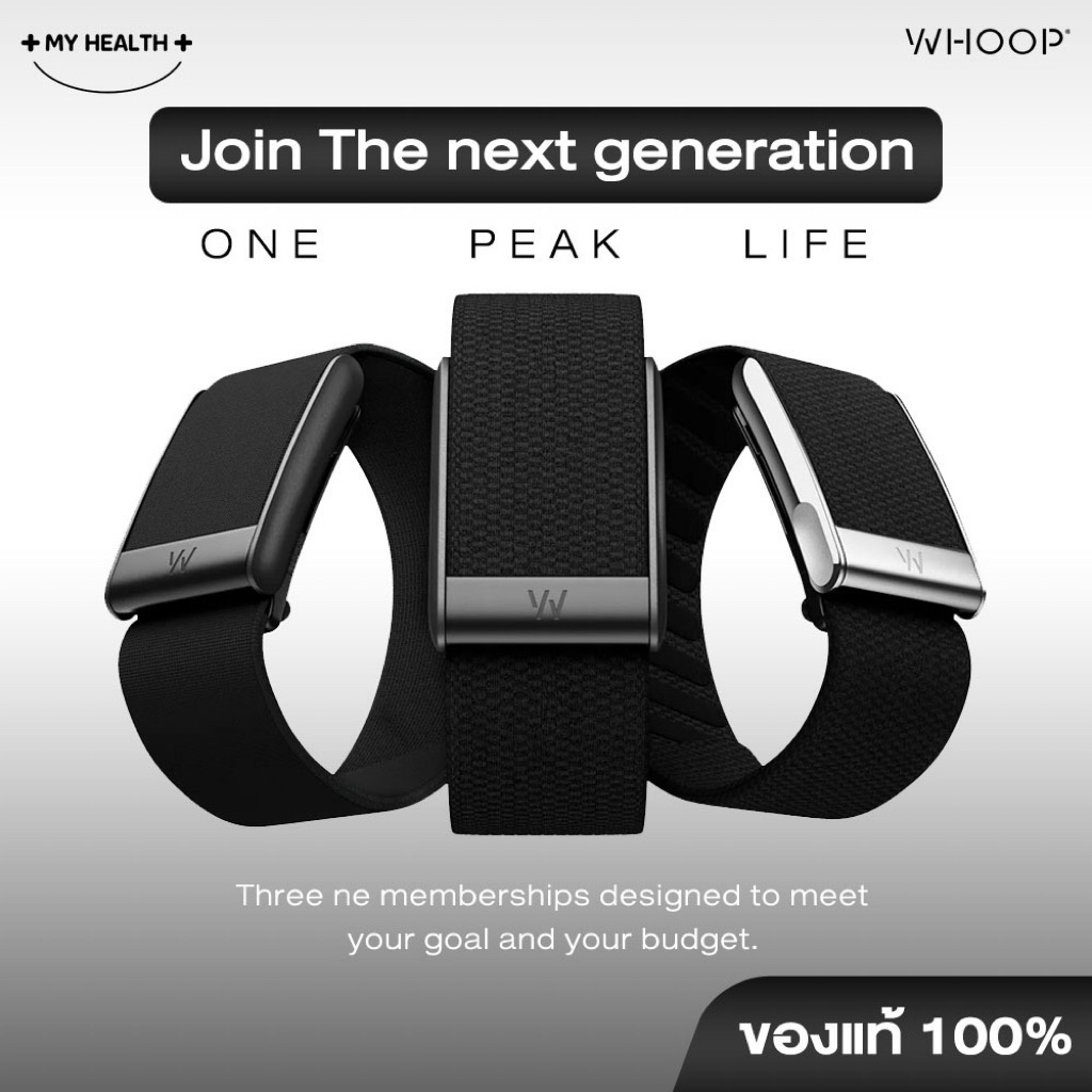 ⓦWHOOP 5.0 Life MG Health and Fitness Wearable 12-Month Membership | พร้อมส่ง