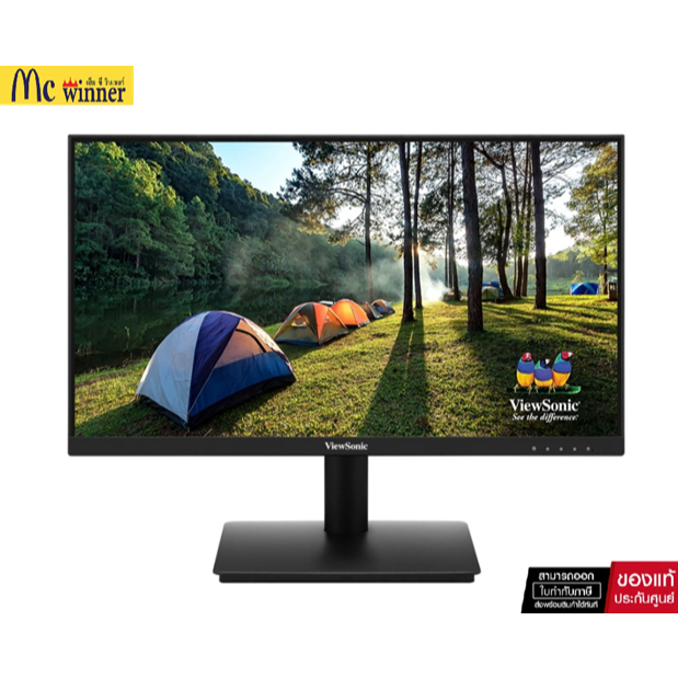 MONITOR 21.5'' VIEWSONIC VA220A-H (VA, VGA, HDMI) 144Hz- 3ปี Onsite ของแท้ศูนย์ไทย