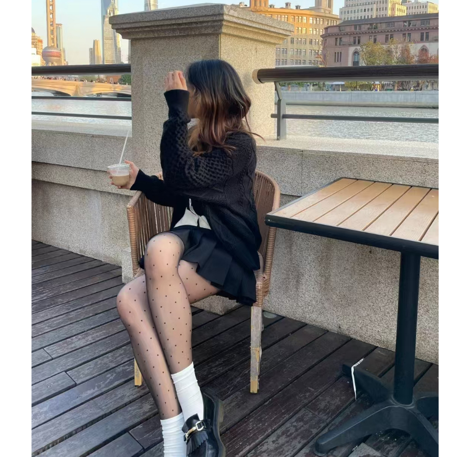 ถุงน่องสีดำใส 0D/10D ถุงน่องซัพพอร์ท black ถุงน่องขาเรียว เนื้อผ้าดีแบบบางพิเศษ ไม่ขาดง่าย ระบายอากาศได้ดี เชอรีล่อน - รูปที่ 6