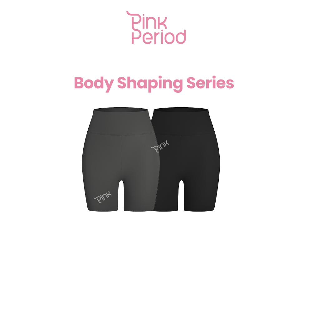 Pink Period กางเกงโยคะ กางเกงเลกกิ้ง ไร้รอยต่อ ยกก้นและกระชับหน้าท้อง เลกกิ้ง ลื่นสบาย กระชับ เก็บทรงสวย