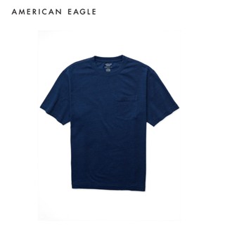 American Eagle Crew Neck T-Shirt เสื้อยืด ผู้ชาย คอกลม (NMTS…