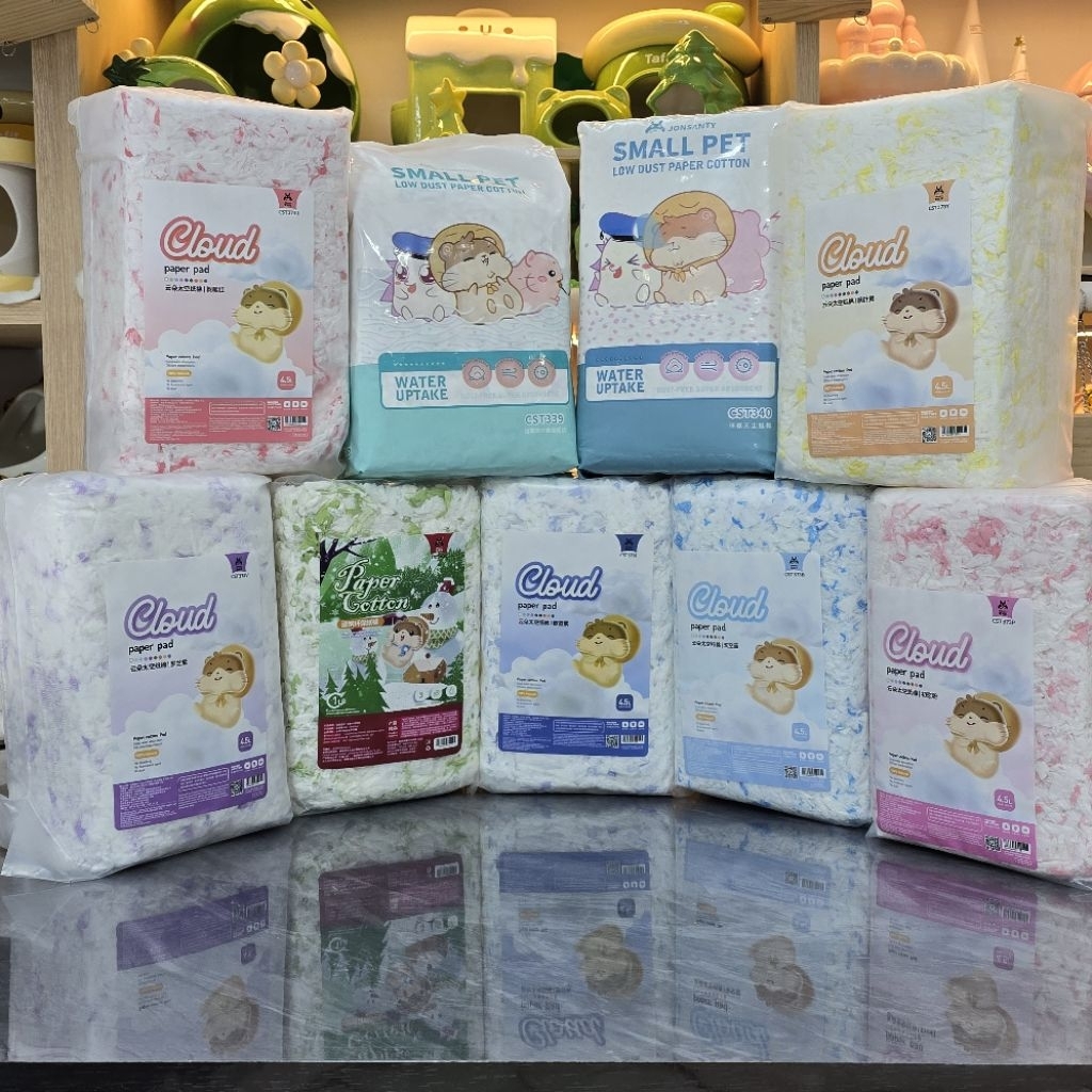 กระดาษรองกรง รองกรง Jonsanty รองกรงไร้ฝุ่น รองกรงดอกไม้ รองกรงสี candy สำหรับรองกรงหนูแฮมสเตอร์ ดอร์เมาส์