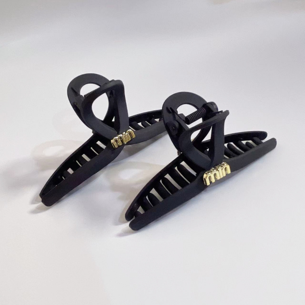 กิ๊บหนีบผมผู้หญิง min กิ๊บติดผมแฟชั่น สไตล์เกาหลี สี่เหลี่ยม สีดำ ขนาดใหญ่ ราคาถูก พร้อมจัดส่งที่ไทย - รูปที่ 3