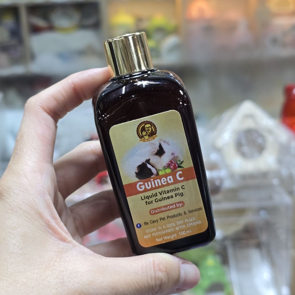 Guinea C วิตามินซีน้ำชนิดเข้มข้น สำหรับหนูแก๊สบี้ หนูเควี่ หนูขวัญ หนูตะเภา ราคาถูก Shopee Lazada