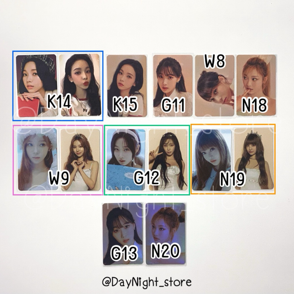 [อ่านก่อน] พร้อมส่ง - (Page 3/3) aespa : Photocard pob md Season’s Greetings การ์ด ซซกต karina giselle winter ningning