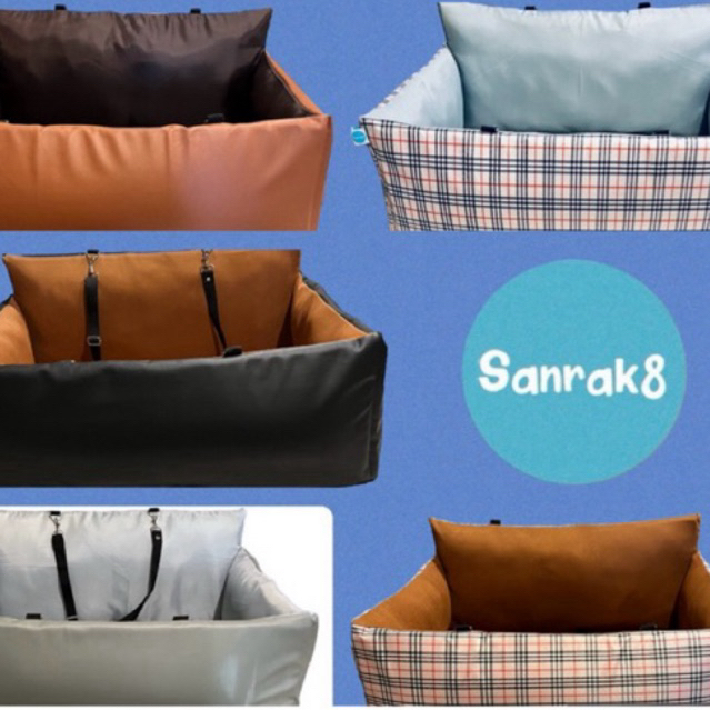 car seat สัตว์เลี้ยง เบาะหลัง75*55cm รูปที่ 4