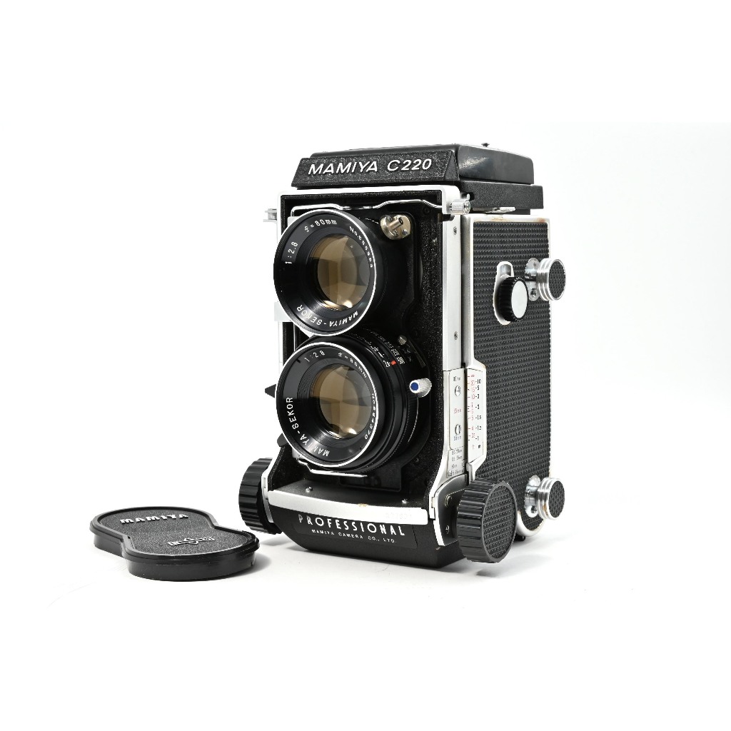 【 Direct from Japan 】 Mamiya C220 Pro 6x6 Medium Format Film Camera + Sekor 80mm F/2.8 Lens