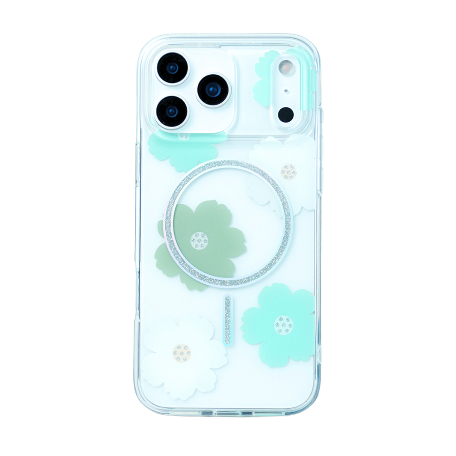 Connex Flower Soft Casing เคสลายดอกไม้ สำหรับ iPhone 17/Air/Pro/Pro Max กันกระแทก