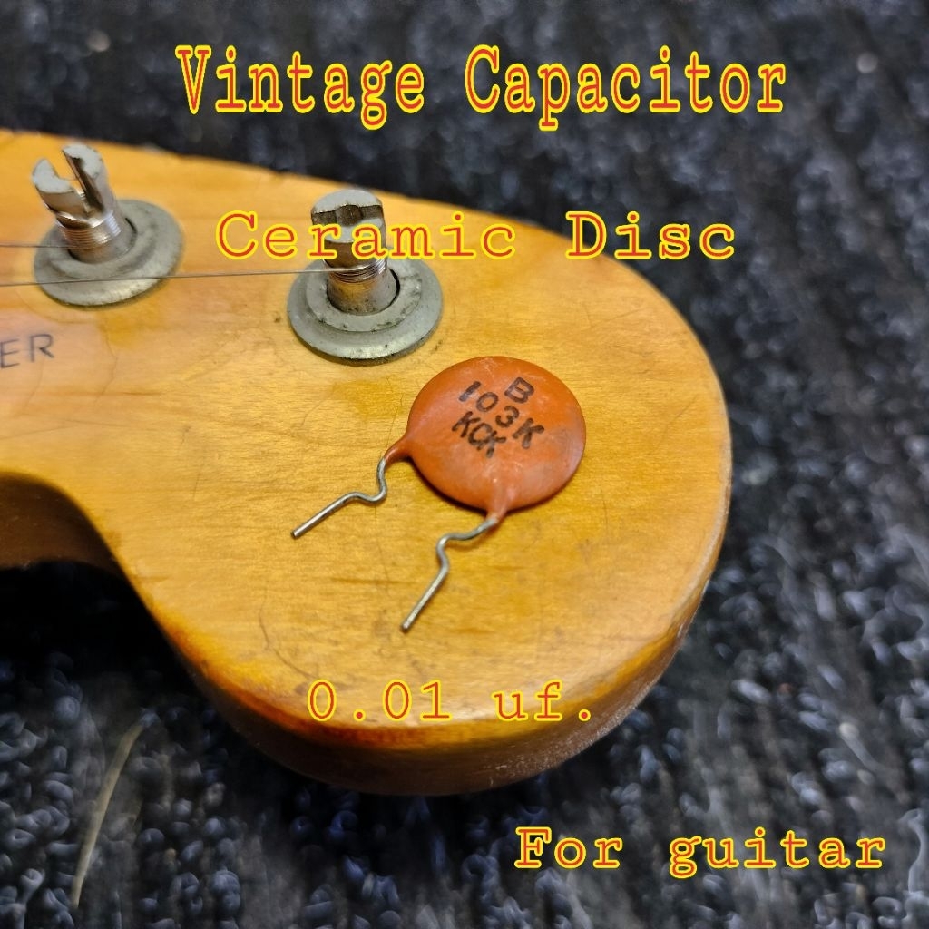 Capacitor guitar Ceramic Disc 0.01 uf. (1 Pcs.)