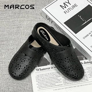 MARCOS รองเท้าแตะผู้หญิง ระบายอากาศ สวมใส่สบาย รองเท้าแฟชั่นผู้หญิง ทนต่อการสึกหรอ รอง เ ทา แตะผู้หญิง #04