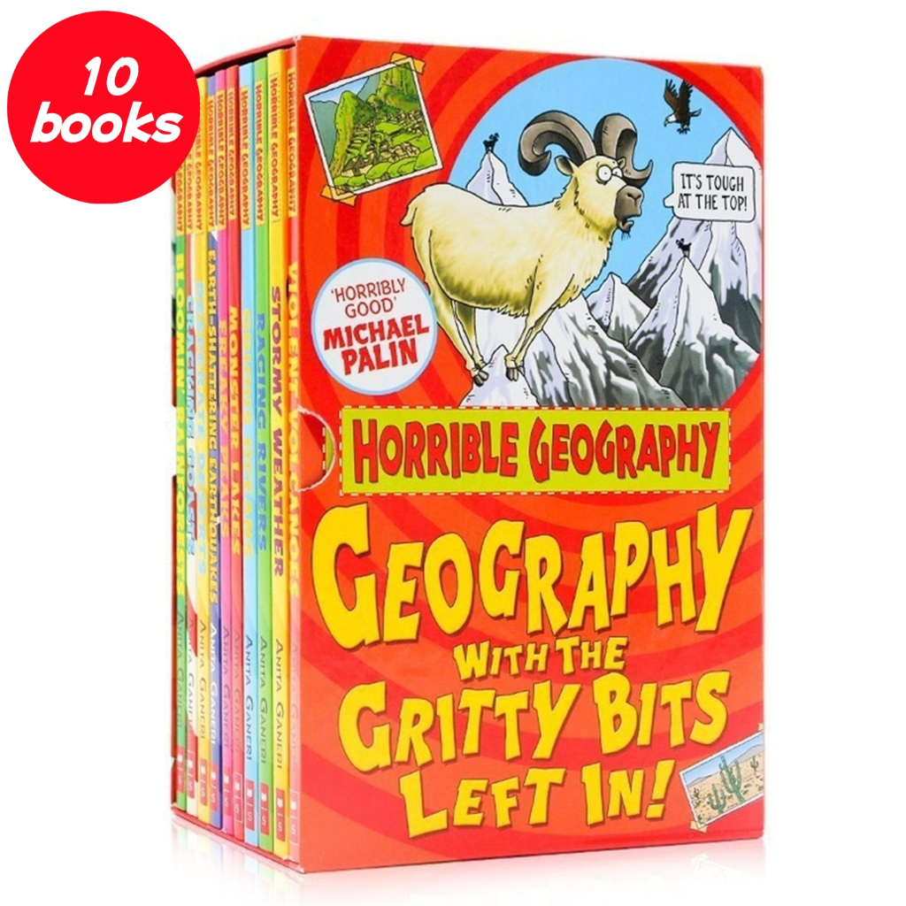 Horrible Geography Box Set 10 Volumes English Bridge Chapters Book Geography Science Popularization