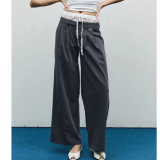 Weekend Wardrobe - Bolton Pants กางเกงสแล็คเอวลูกไม้