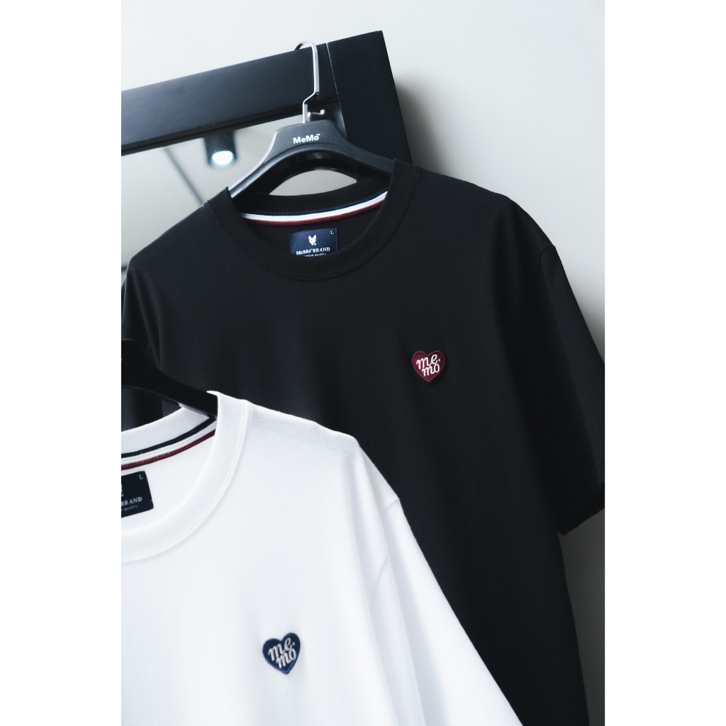 AEIOU เสื้อยืด Memo Supersoft Premium ปักเล็ก รุ่น Memo Love สินค้าลิขสิทธิ์แท้