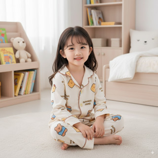 NT Baby - 085 (สินค้าพร้อมส่ง) Teddy Sleepwear Set – ชุดนอนเ…