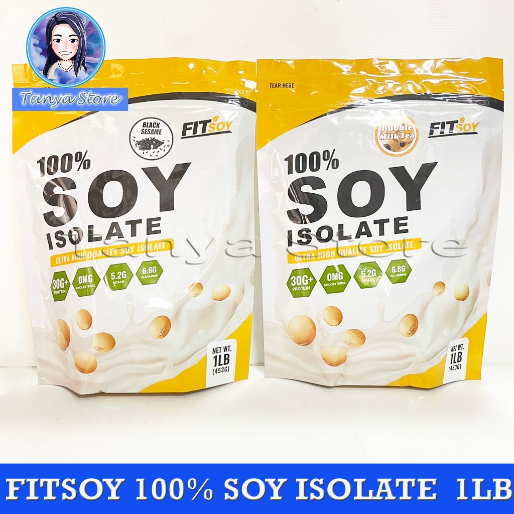 FITSOY 100% SOY PROTEIN ISOLATE 1 LB