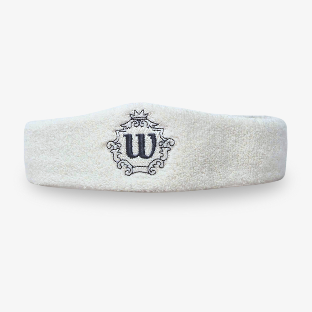 Wilson Unisex TERRY LOGO HEADBAND WU00019531GYC Official Store