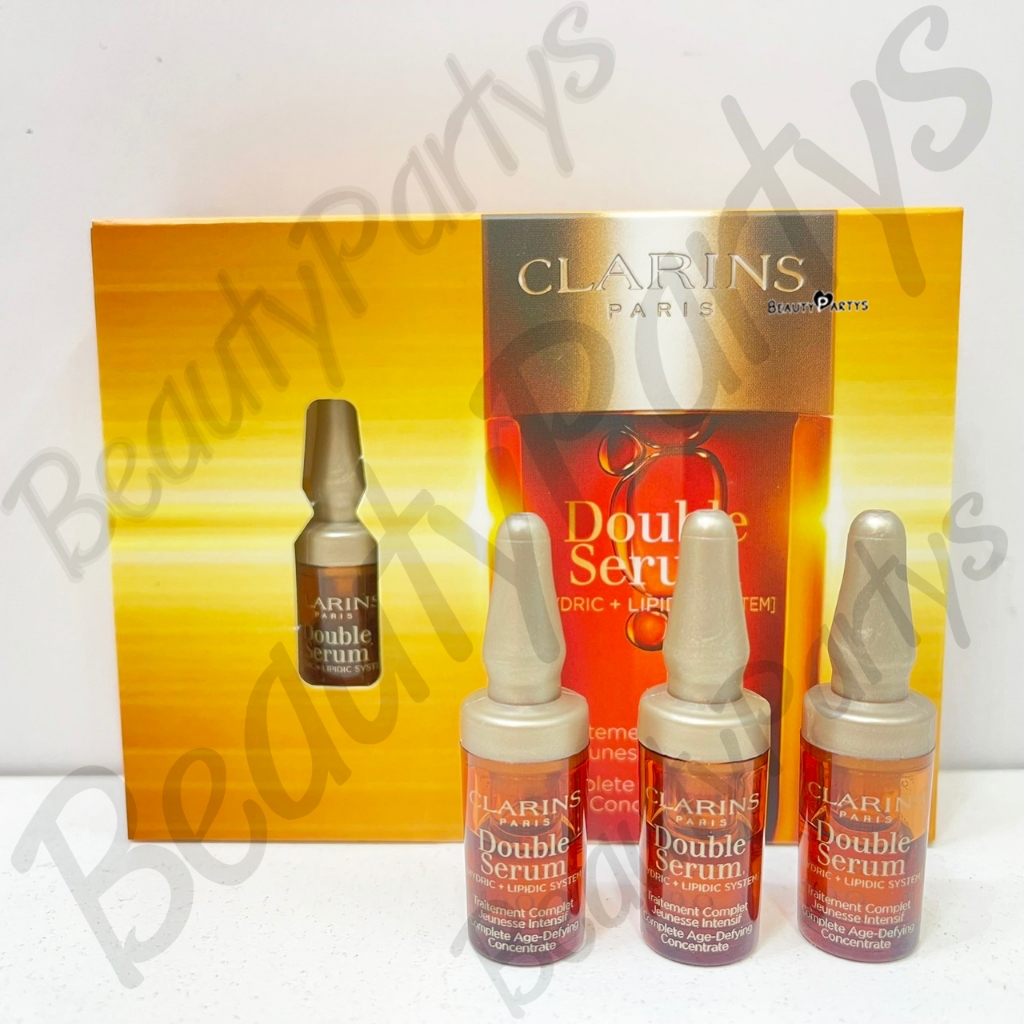 c l a r i n s Double Serum 0.9ml 1กล่องมี3ชิ้น #สคบ