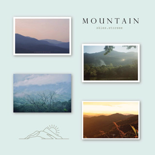 โปสการ์ดภาพถ่าย collection mountain ภูขงภูเขา โปสการ์ด โปสกา…