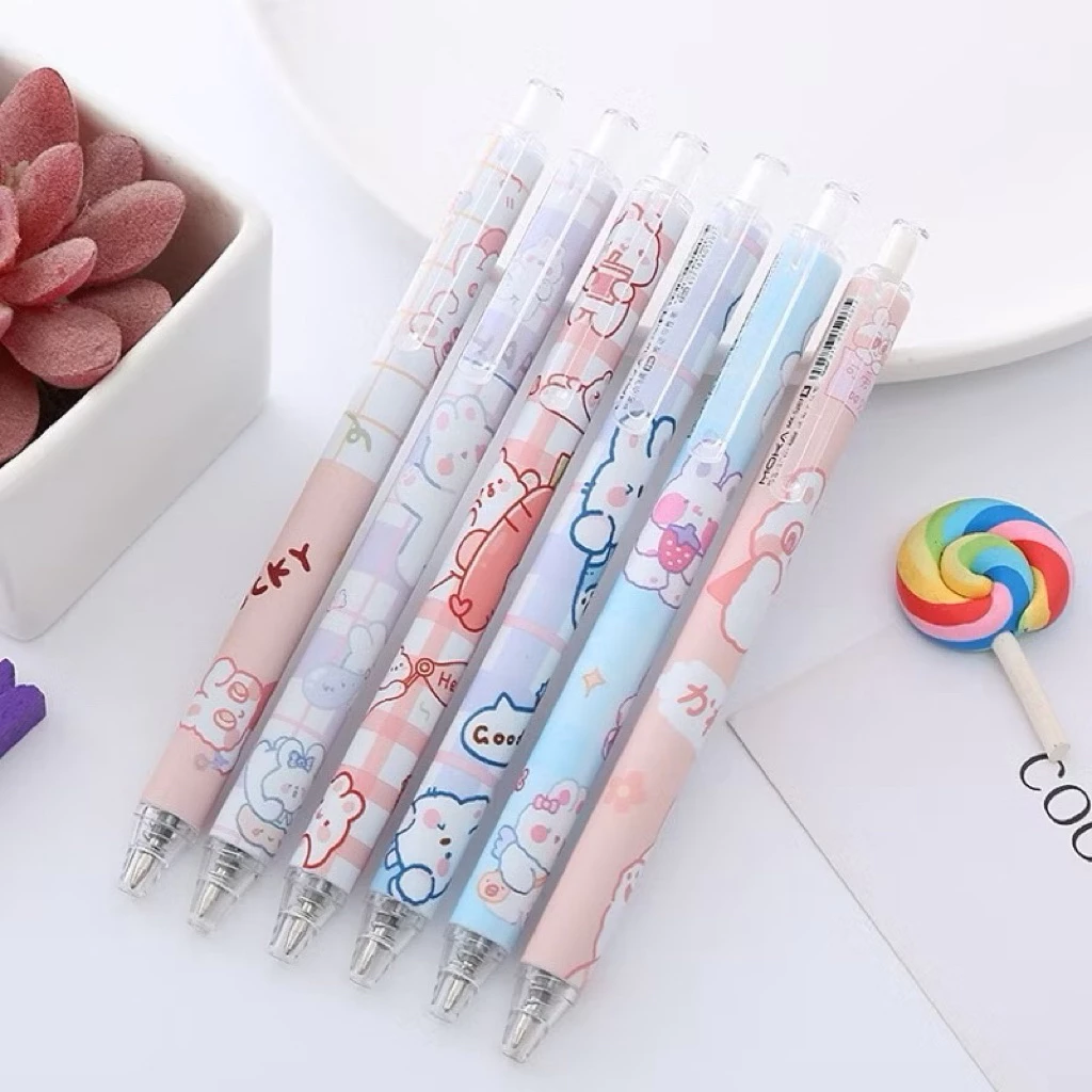 ปากกาเจล chuanchuan 0.5mm หมึกดำ thumbnail 9