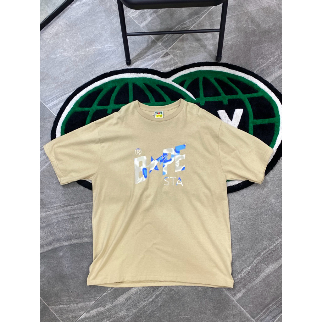 BAPE - Liquid Camo BAPE STA Logo Tee