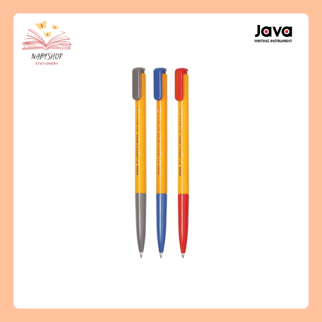 ปากกาลูกลื่น Java E-Office Ball Point Pen ขนาด 1.0 มม.