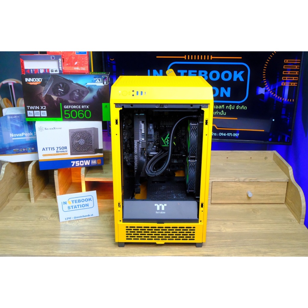 คอมประกอบ NBST-PC-009 INTEL CORE I5-12400F / RTX 5060 (8GB) / RAM 16GB DDR4 3200MHz / 1TB SSD M.2 /M