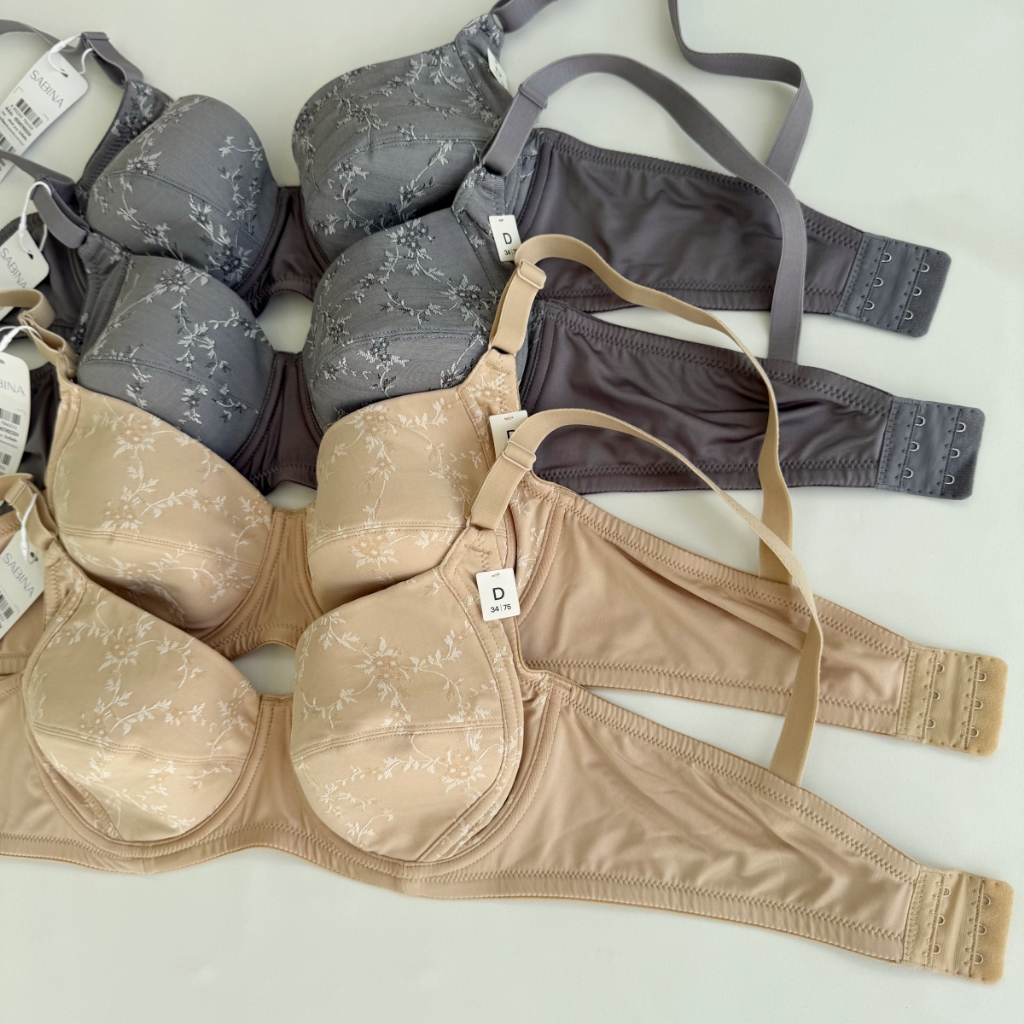 รหัส HBO24027 เสื้อในมีโครง Sabina Habpy Adult Level 1 เสื้อชั้นใน มีโครง ลายลูกไม้ รหัส HBO24027 - รูปที่ 4