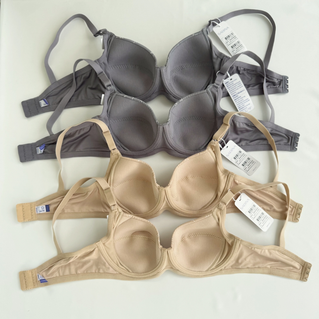 รหัส HBO24027 เสื้อในมีโครง Sabina Habpy Adult Level 1 เสื้อชั้นใน มีโครง ลายลูกไม้ รหัส HBO24027 - รูปที่ 5