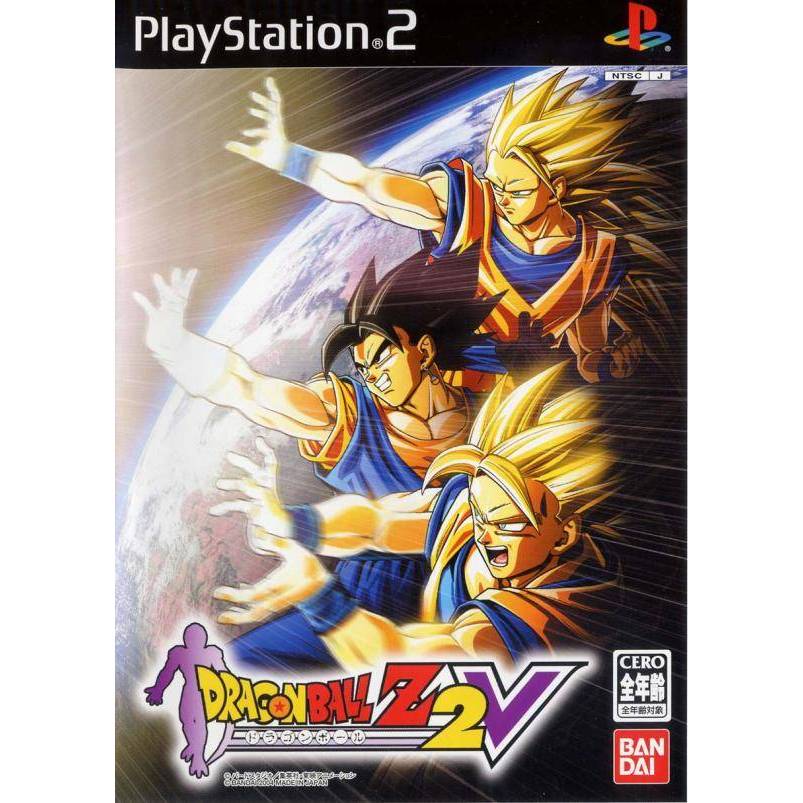 Dragon Ball DBZ 2V ps2 แผ่นไรท์ แผ่นเกมPS2 เกมเพทู แผ่นplay2 ps2