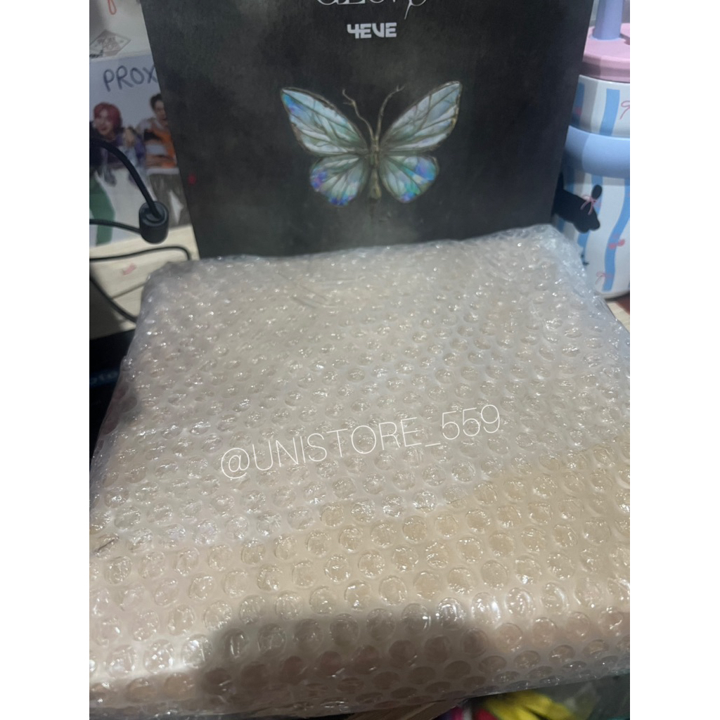 อัลบั้ม Glow 4eve ไม่แกะของครบ