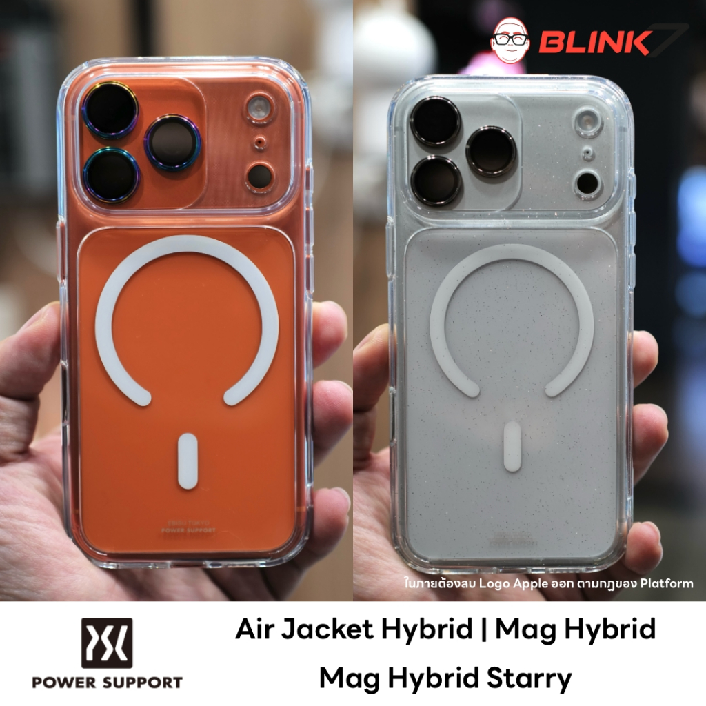 เคส Air Jacket Mag Hybrid iPhone 14 | 14 Plus | 14 Pro | 16 Pro | 16 PM | Air | 17 Pro | 17 PM