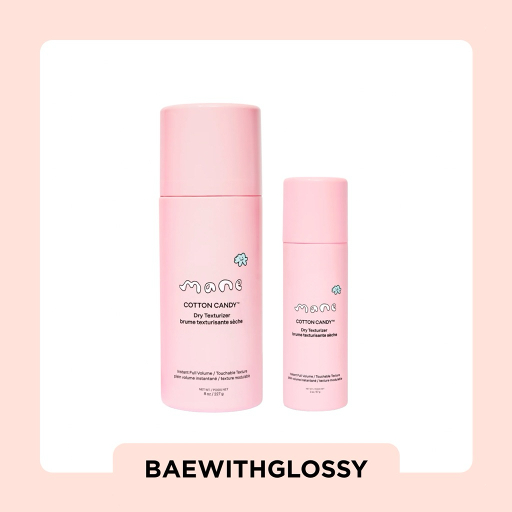 BAEWITHGLOSSY | Mane — Cotton Candy Dry Texture Spray (พร้อมส่ง)