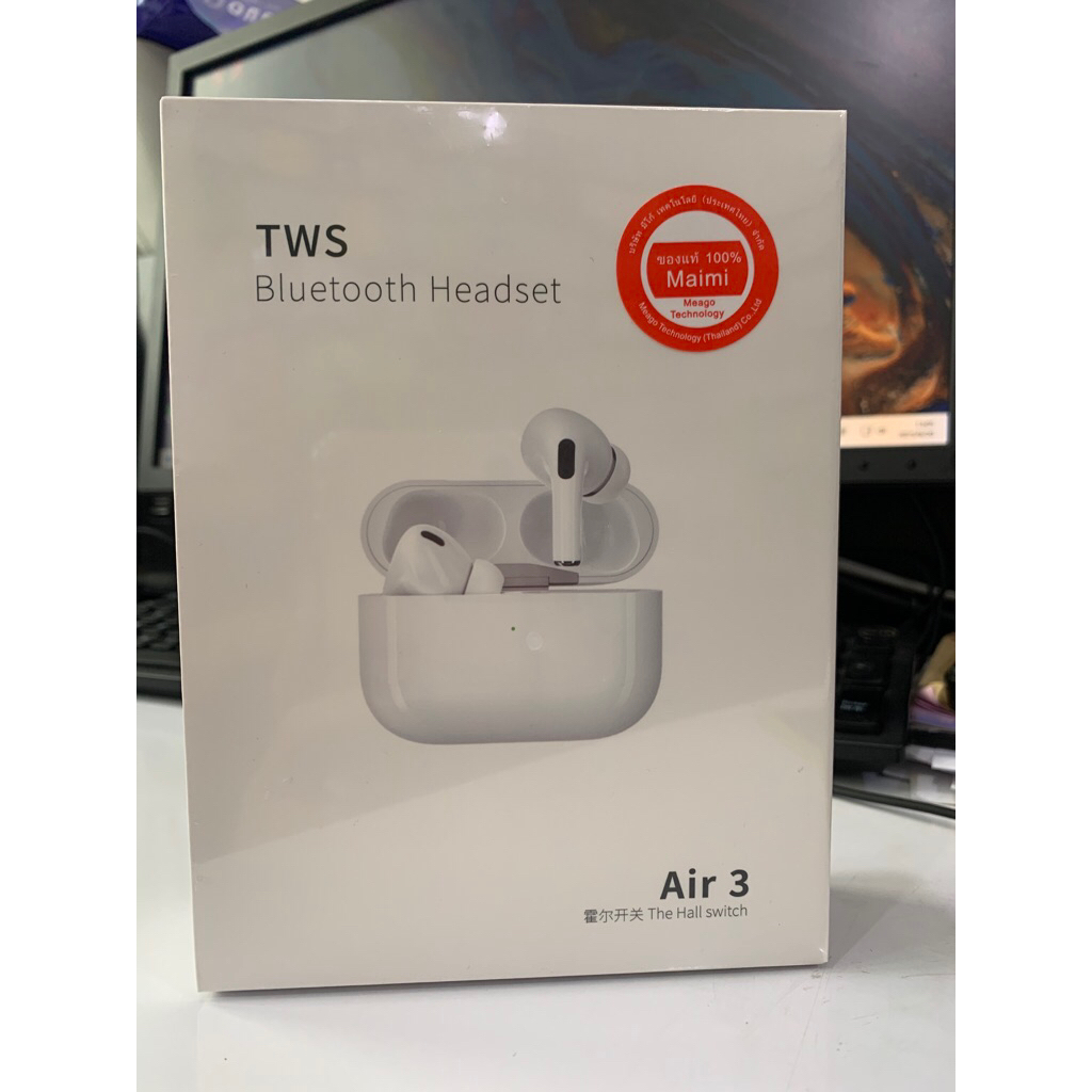 Maimi รุ่น Air3 Bluetooth Headset หูฟังไร้สาย เชื่อมต่อง่าย เสียงดีใช้งานได้ทนทาน
