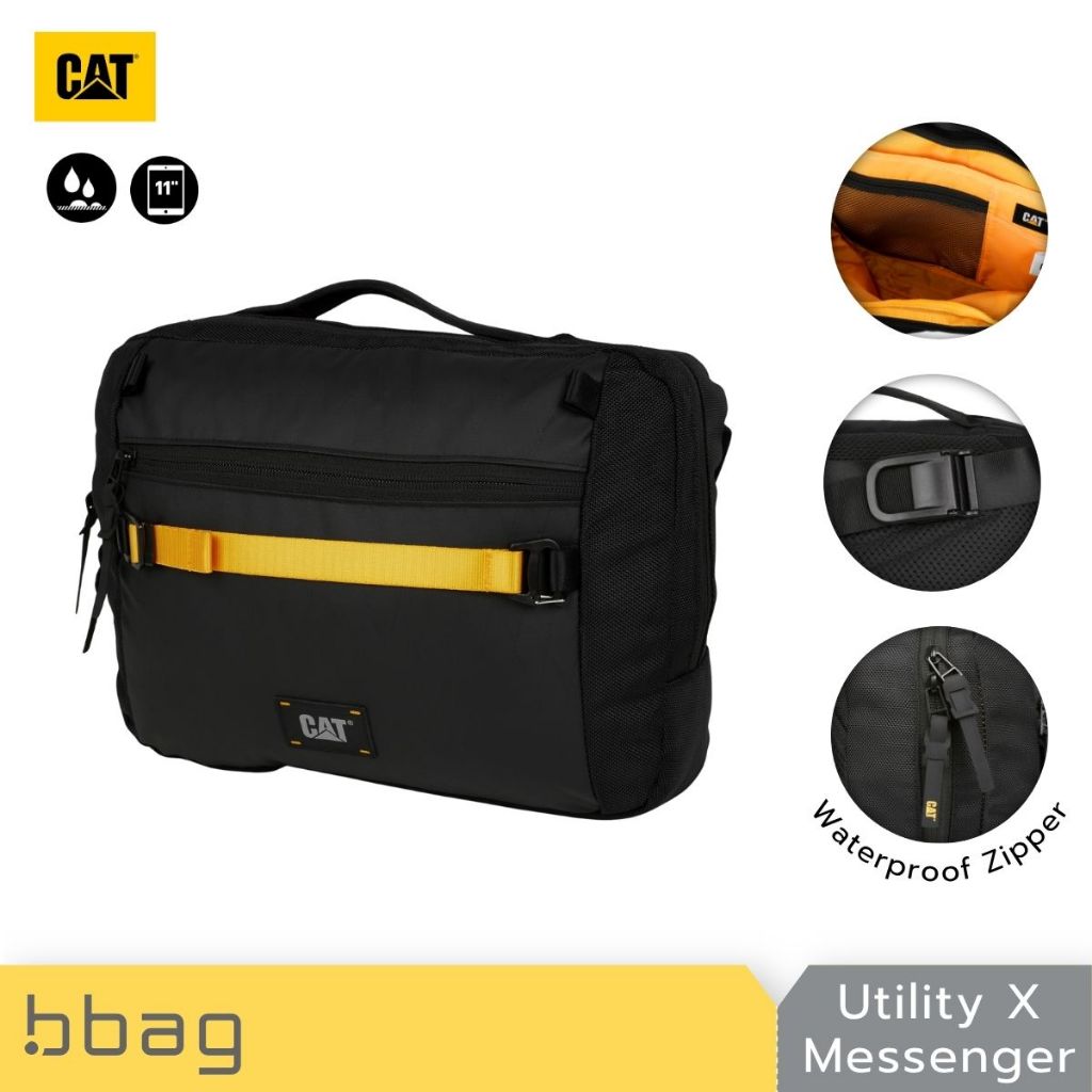 Caterpillar กระเป๋าแมสเซนเจอร์ 9 ลิตร รุ่น Utility X 84838 กันน้ำ เบา มี Quick Release