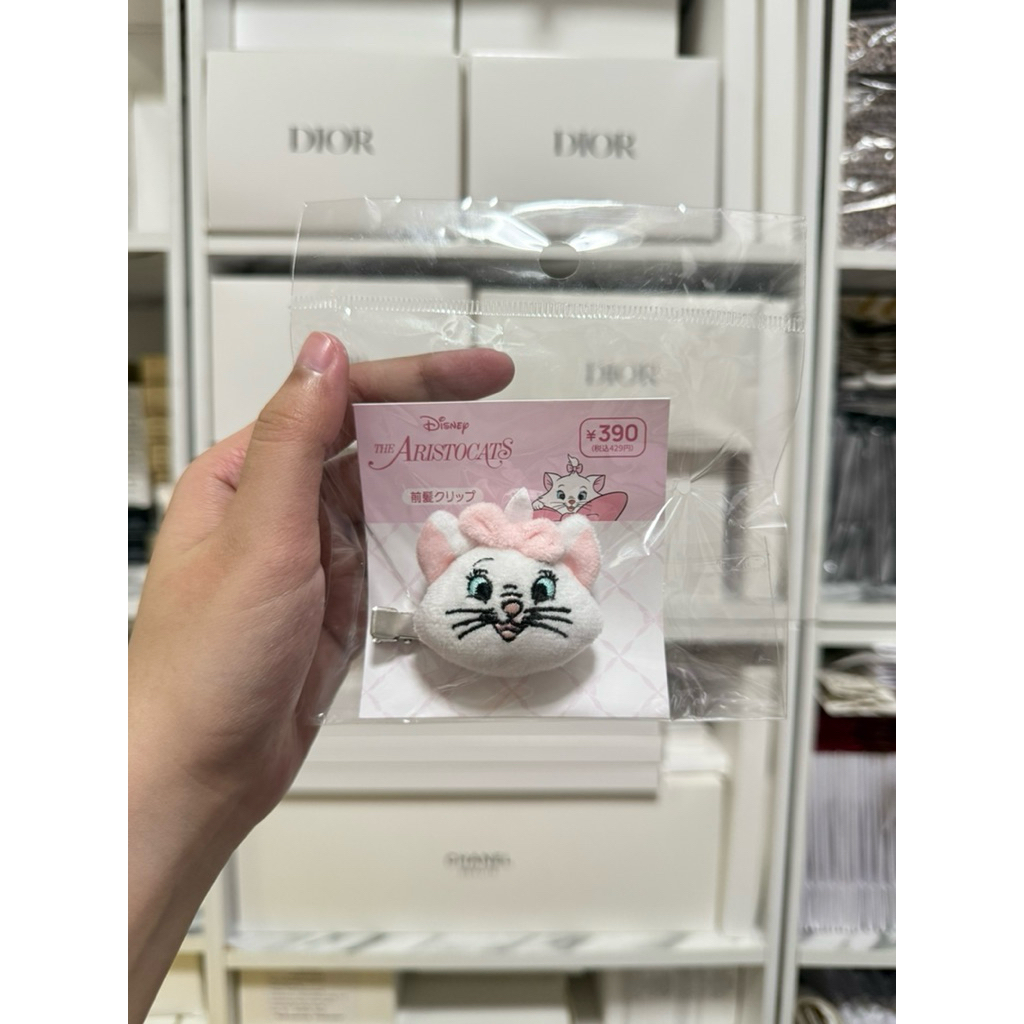 (พร้อมส่ง/New/ลิขสิทธิ์แท้💯) *ส่งด่วนได้* กิ๊บติดผม/ยางรัดผม Disney Marie Hair Clips ดิสนีย์ แมวมารี 🇯🇵🇹🇭