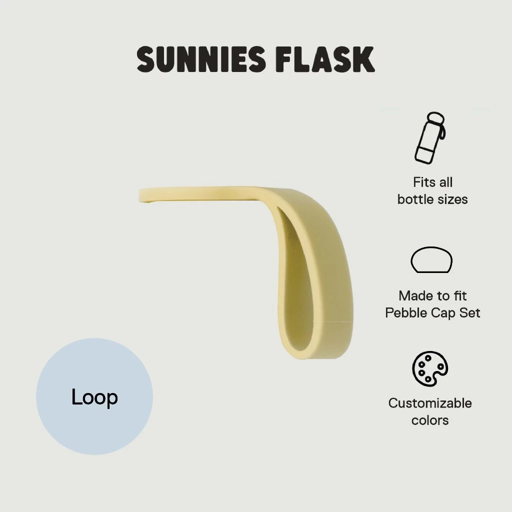 Sunnies Flask Pebble Cap Loop (สายคล้องกระบอกน้ำปรับแต่งได้)