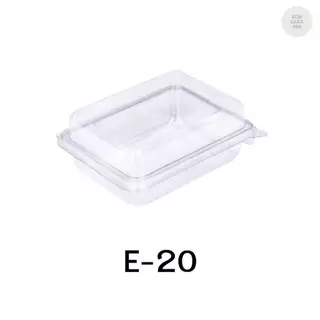 กล่องเบเกอรี่ E-20 ฐานใส จำนวน 50 ชุด 210233