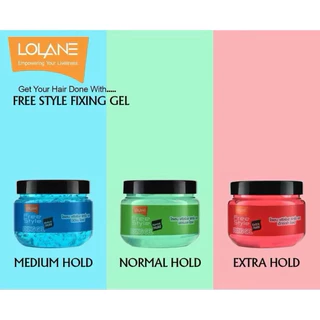 (กระปุก) Lolane Gel โลแลน ฟรีสไตล์ ฟิกซิ่ง เจล 100/200 กรัม (เจลจัดแต่งทรงผม)