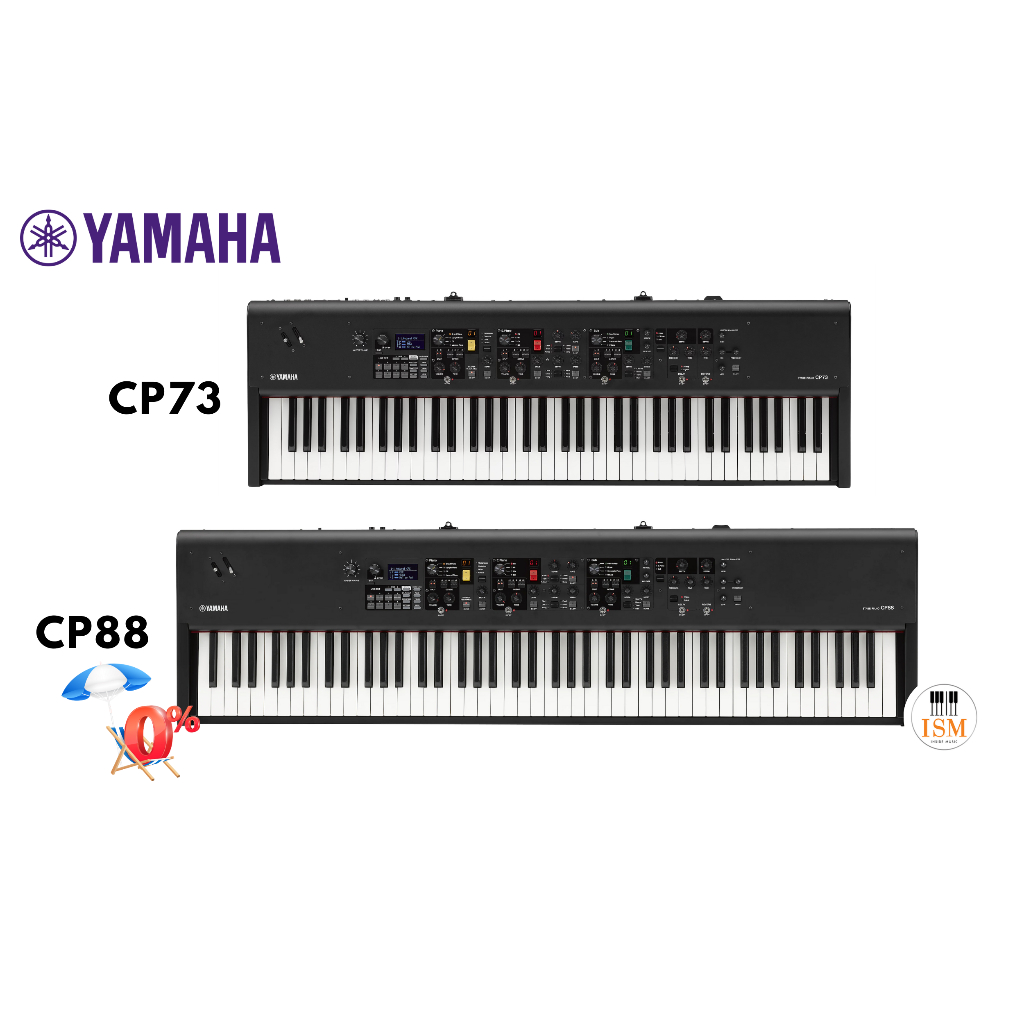 Yamaha CP73 & CP88 เปียโนไฟฟ้า 73 & 88 คีย์ Digital Piano 73 & 88 Keys ประกันศูนย์ 1 ปี