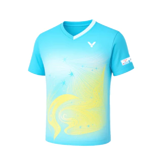 VICTOR เสื้อกีฬาแบดมินตัน แขนสั้น เสื้องานแข่ง WSC รุ่น T-59161