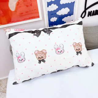 ปลอกหมอนลายใหม่ ❤️[[สินค้าพร้อมส่งจากไทย]] ขนาดมาตรฐาน 20x30นิ้ว ผ้านุ่ม ระบายอาการได้ดี ไม่อับชื้น