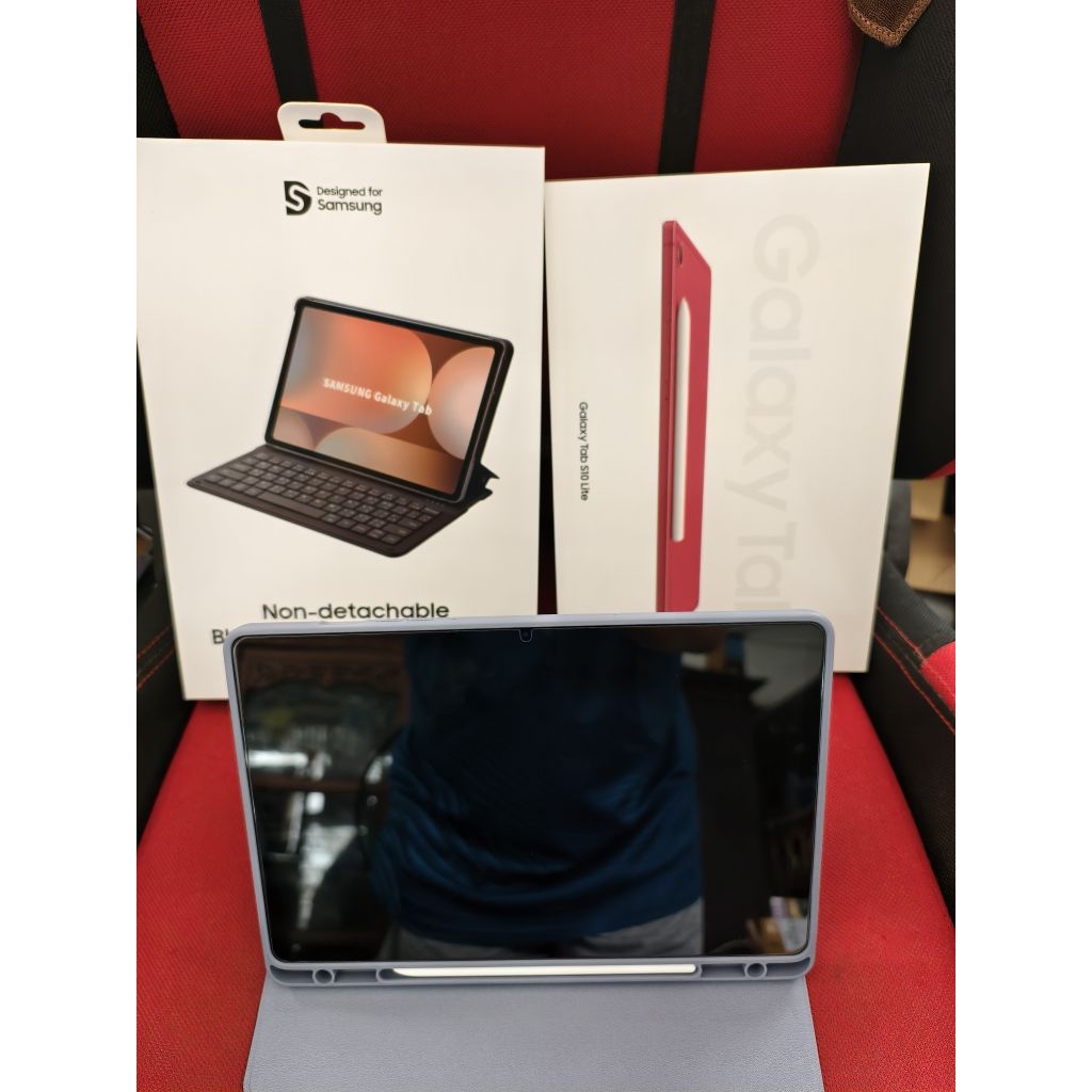 ((มือสอง))Galaxy Tab S10 Lite Wifi สีแดง 6/128 สภาพสวยครบกล่อง