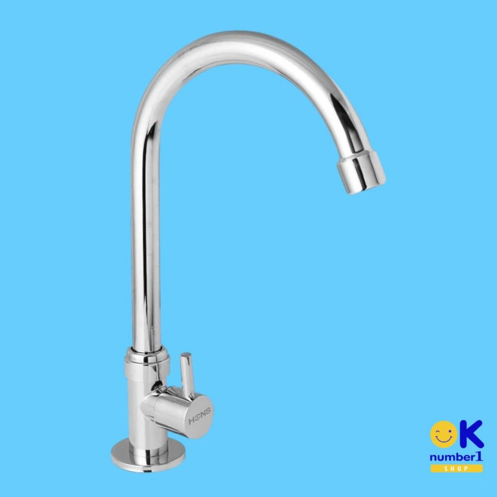 ก๊อกซิงค์ เดี่ยว ก๊อกน้ำ เคาน์เตอร์ HONS FC1002 สำหรับอ่างล้างจาน คุณภาพดี