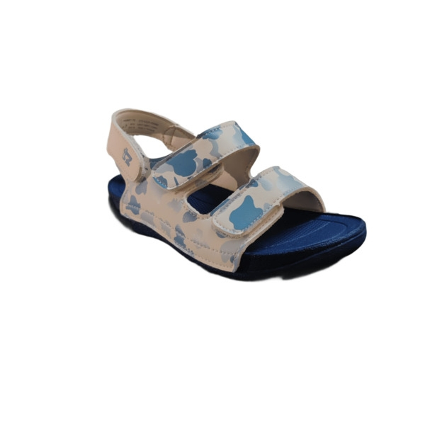 รองเท้าแตะสำหรับเด็ก ToeZone รุ่น Phuket Fs Lt.Grey/Camo