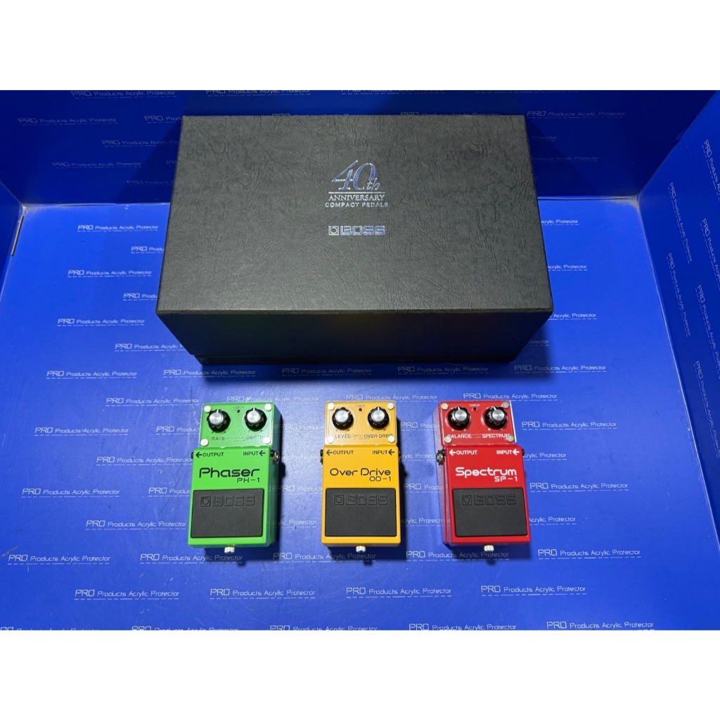 แผ่นอะคริลิค BOSS Effect (2 Knob)