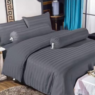 ผ้าปูที่นอนผ้าชาดิน สีพื้น ขนาด 3.5ฟุต  5ฟุต  6ฟุต พร้อมส่งจ…